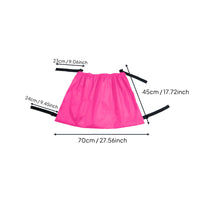 Pram Hanging Storage Bag Adjustable Straps Universal Pram Accessory Bag Washable Crib Side Organizer Pouch for Moms, Outdoor