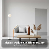 Light Luxury aesthetic Curved Reception Couch Nordic Aesthetic Sofa Modern Design Lounge Seating Supportive paddinging for Interior Designers, Business Owners, Homeowners, Hotel Lobby, Coffee Shop, Living Room
