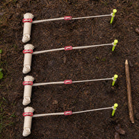 4mm Reflective Guy Ropes for Outdoor Canopy and Tent Poles - Windproof Camping Rope with Adjusters