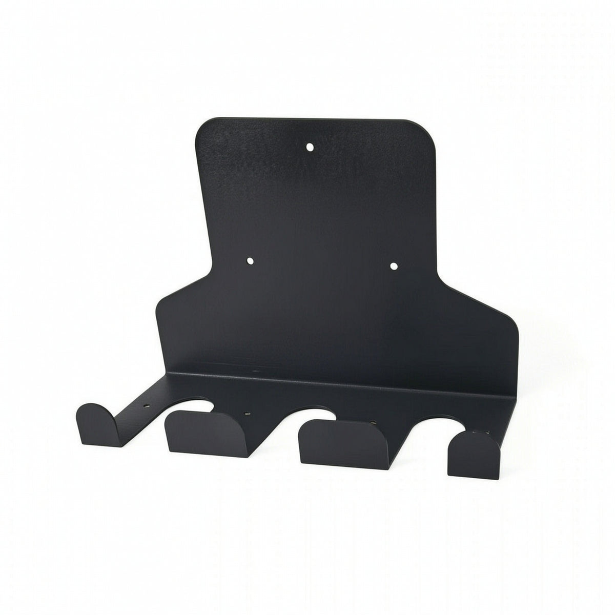 Bar Wall Rack Multi-Slot Metal Rack with Cradles Wall Mount Bar Hanger Compact Barbell Holder Space-Saving for Home Gym Owners