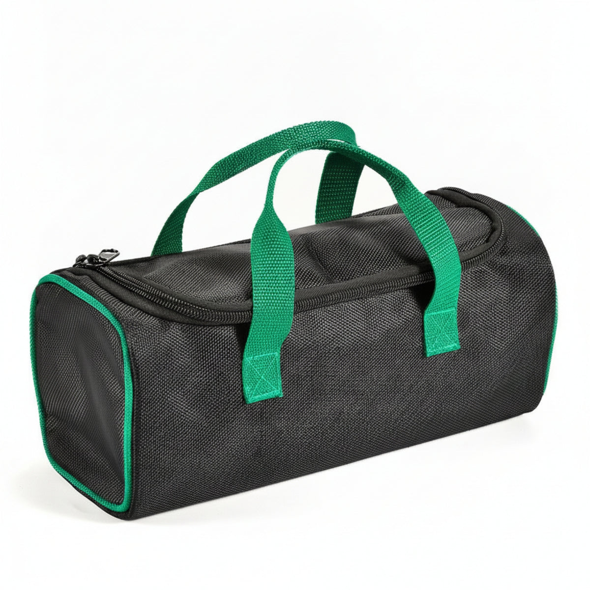 Green Trim Handheld Tool Bag Portable Zippered Tool Bag