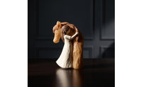 Resin Girl and Horse Figurine Hand-Carved Horse Figurine with Girl Sentimental Sculpture Equestrian for Collectors, Shelf, Desk, Bedside Table