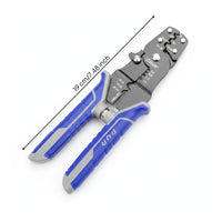 Cutting Notches Heavy Duty Wire Trimmers Synthetic Handles Multifunction Pliers Steel Head Wire Cutter Stripper Non Slip Handle for Electricians