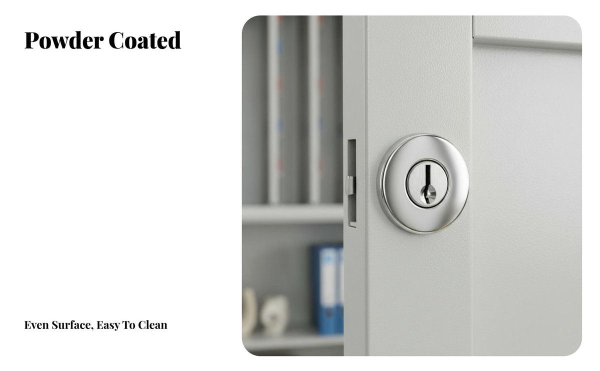 Multiple Lock Options Pull-out Key Rack Cabinet Anti-Theft Design Locking Wall-Mounted Box High Capacity Security Container Multi-Layer Storage for Property Managers, Car Dealership Personnel, Business Owners, School, Hospital, Warehouse, Garage