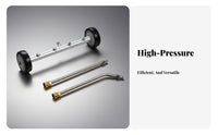 4000 PSI High Pressure Chassis Washer Stainless Steel Nozzles Pressure Washer Undercarriage Cleaner Sturdy Construction
