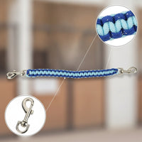 Saddle Grab Strap with Clips Nylon Saddle Balance Strap Horse Riding Accessory Braided Hand-Woven for Horseback Riders, Mounting
