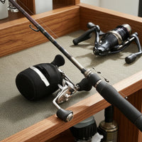 Drum Reel Cover Guarding Reel Cover with Flap Compact Pouch for Anglers, Fishermen, Storage, Transport