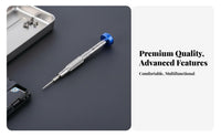 Phone Repair Screwdriver Precision Screwdriver Set S2 Alloy Steel Electronics Repair Tool for DIY Enthusiasts