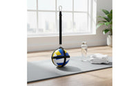 Portable Solo Volleyball Practice Aid Adjustable Length Volleyball Spike Practice Aid Long-Lasting Construction 360° Rotating Buckle for Beginners