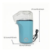Electric Popcorn Machine Fast Popcorn Machine Appliance Single-Button Lightweight for Movie Lovers, Home Theater, Parties