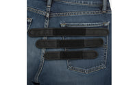Adjustable Elastic Waist Belt Quick-Fastening No-Buckle Belt Lightweight Slim-Profile for Travelers, Commuters, Travel