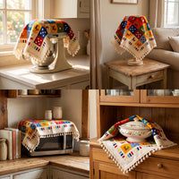 Multi-functional Dust Cover Cloth for Kitchen Appliances - Coffee Maker, Rice Cooker, Bread Machine, Mixer
