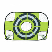 Folding Soccer Goal Target Holes Kids Soccer Target Set Complete Kit Sports Gear for Children, School, Park