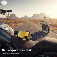 Retro Half Helmet Dense Shock-Absorbing Material Liner Retro Design Helmet Quick Release Buckle for Women Riders, Summer, City Commuting