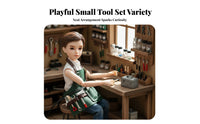 BJD Handyman Outfit Workwear Miniature Work Apron Realistic Miniature Repairman Costume for Hobbyists