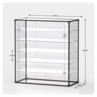 Keyboard Storage Cabinet Desktop Keyboard Display Desktop areaSaving Acrylic Display Case with Lock