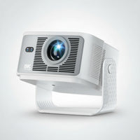 Movie Projector with Adjustable Stand 650 ANSI   TV Movie Projector Auto Image Alignment for Students, Home Theater, Living Room