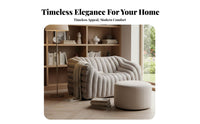 French Retro design Upholstered Settee Designer Look Lowsilhouette Straight Sofa Soft Textured Fabric Living Room Seating Supportive paddinging for Homeowners, Apartment Dwellers, Office Managers, Lounge Area, Reception Hall, Small Spaces, Bedroom