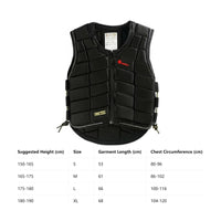 Equestrian Torso Guard Impact Protection Horse Riding Vest Sports Gear for Riders