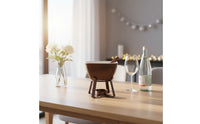 Birthday Gift Ceramic Fondue Pot Cozy Time Cheese Fondue Appliance for Party