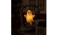 LED specters Figurine with Swing Glowing Halloween Highlight Light Spooky specters Figurine for Decorators, Collectors, Entryway, Bookshelf