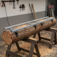 Straight Cuts First Cut Stable Cutting Chainsaw Mill Guide Easy to Install Chainsaw Guide Track for Woodworkers, Carpenters