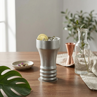 Coil Cup Retro Stainless Steel Cup Single-Piece