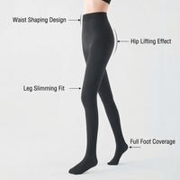 Tights for Women Fleece Lined Thermal Leggings for Winter, Opaque 160g Weight for Autumn and Cold Weather, Breathable Viscose Fiber Blend