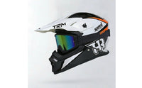 Full-Face Motorcycle Helmet Streamlined Full-Face Helmet Aerodynamic Lightweight for Motorcyclists, Downhill Cycling, Karting