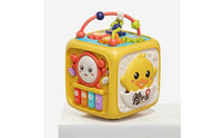 Musical Baby Activity Cube with Handle Developmental Activity Cube with Interactive Features Fine Motor Cognitive for Babies, Toddlers, Infants, Playroom