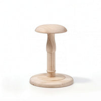 Wooden Hat Stand Freestanding Mushroom Hat Stand Sturdy Holder for Shop Owners, Boutique Counters, Studios