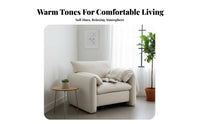 Italian Design Elephant Ear Accent Chair Plush Fabric Single Sofa distinctive outline Lounge Seating Ergonomic Shape for Adults, Homeowners, Students, Living Room, Bedroom, perusing corner, Home paleice
