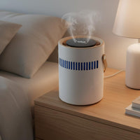 Easy to Clean Negative Ion Air Purifier Humidifier Reduces PM2.5 Humidifier Air Purifier Combo Sleep Mode for Babies Women, Office