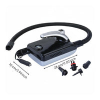 12V Inflator Pump Quick Inflation Outdoor Gear Multi Nozzle for Lake, River