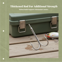 Stainless Steel Triple Hook for Boats, Nautical, Adjustable