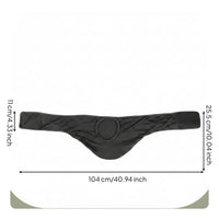 Adjustable Ostomy Support Belt Wide Front Stoma Bag Belt Elastic Waist Stoma Wrap Textile