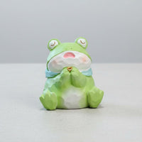 Praying Animal Figurine Creative Design Figurine Perfumed Rod Holder Versatile Resin Animal Perfumed Rod Holder