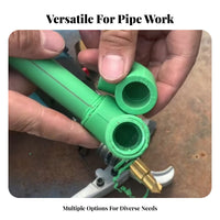 Three-Flute Design PPR Pipe Hole Expander High Hardness PPR Lifting Drill Bit Set Wear-Resistant for Electricians, Home Renovation, Workshop