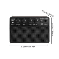 USB-C Charging 10W Bluetooth Guitar Amp Built-in Effects Mini Electric Guitar Amplifier Quiet Practice for Outdoor