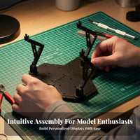 Robot Action Base Multiple Adapters Robot Model Display Base Action Figure Display Stand Sturdy and Sturdy for Hobbyists