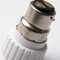 Bulb Holder and B22 to Pin-Base Light Fitting Adapter for Home Lighting, Durable PBT Ceramic Lamp Holder with 2A Rated Current