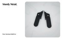 2 Pieces Electric Scooter Foot Pedal Non-Slip Surface Electric Scooter Footrest Universal Folding Pedals for Passengers
