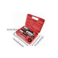3 Pieces Exhaust Tube Expander with Storage Case Manual Exhaust Tube Expander User-Friendly for Mechanics, Auto Repair Shop