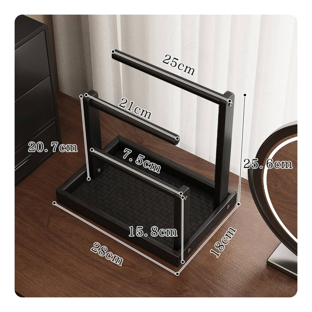 Multi-Tier Design Necklace and Bracelet Holder Space-Saving Necklace Holder Rack Large Capacity for Women, Boutique Display, Bedroom, Closet