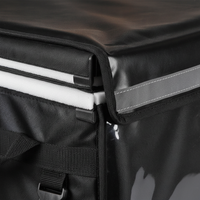 Insulated Food Delivery Bag for Riders - 18L to 62L Thermal Cooler for Car, Picnic, Outdoor Use