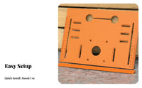 no-drill Installation Handheld Saw Mounting Plate accurate Cutting adjustable cutting guide Set Precise Cuts Woodworking Tool Easy Setup for DIY hobbyists, Home Renovators, Carpentry, Furniture Making, trimming Work, work workplace