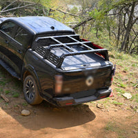 Truck Cargo Rack Structure Slotted Side Panels Pickup Bed Cargo Rack Open Frame Raised Structure