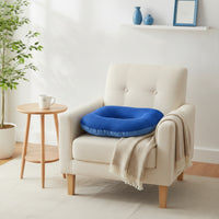 Hollow Seat Cushion Breathable Cushion with Mesh Cover Washable for Office, Home