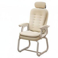 Ergonomic Spinerest Armless Molded Chair Height Adjustable Conference Seat firm pading Foam pad Seating Furniture Sturdy Base for Students, Office Workers, Homeowners, Study Room, Dormitory, Bedroom, Small Spaces