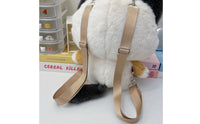 Shoulder Straps Soft Fabric Cat Bag Top Handle Cat Soft Fabric Backpack for Children